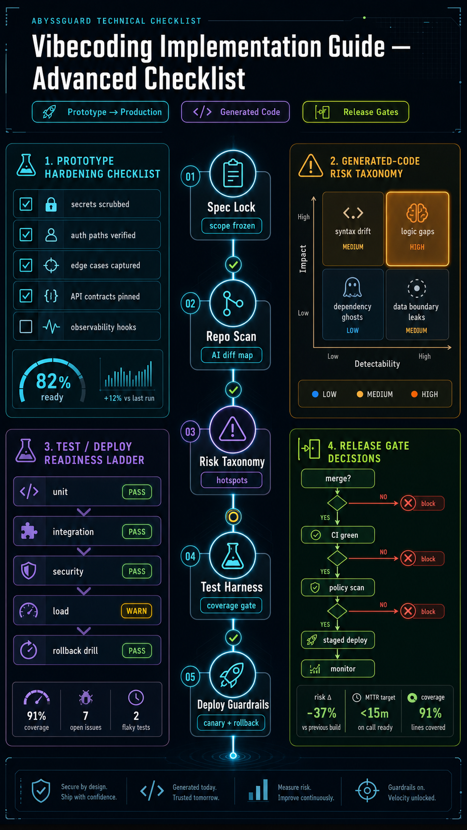 vibecoding implementation guide advanced checklist visual guide
