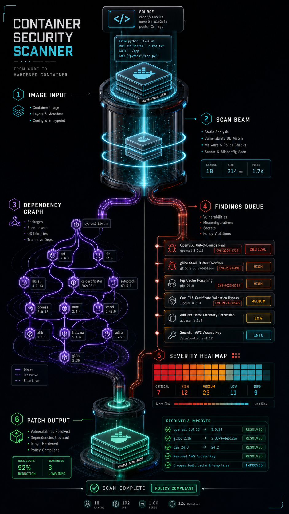 container security scanner visual guide